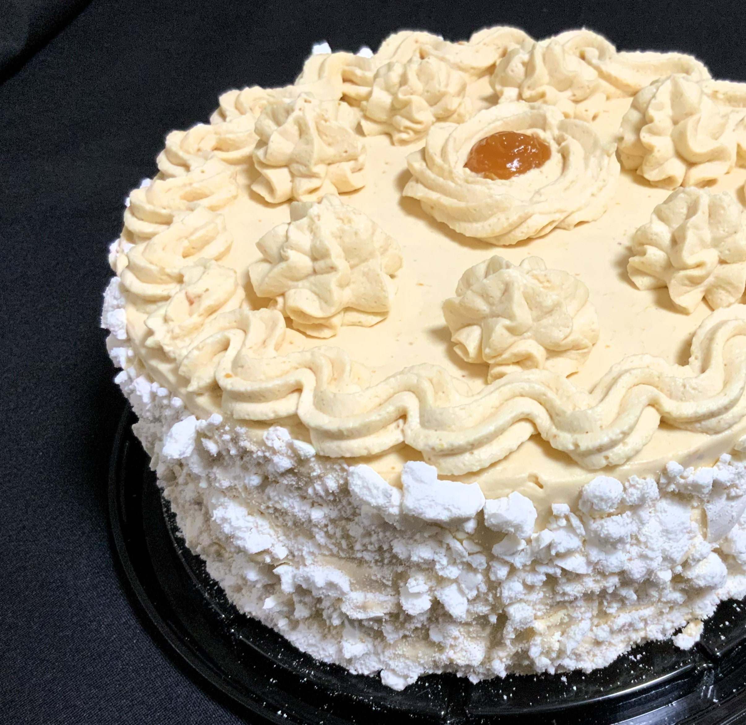 Torta Merengue Lúcuma