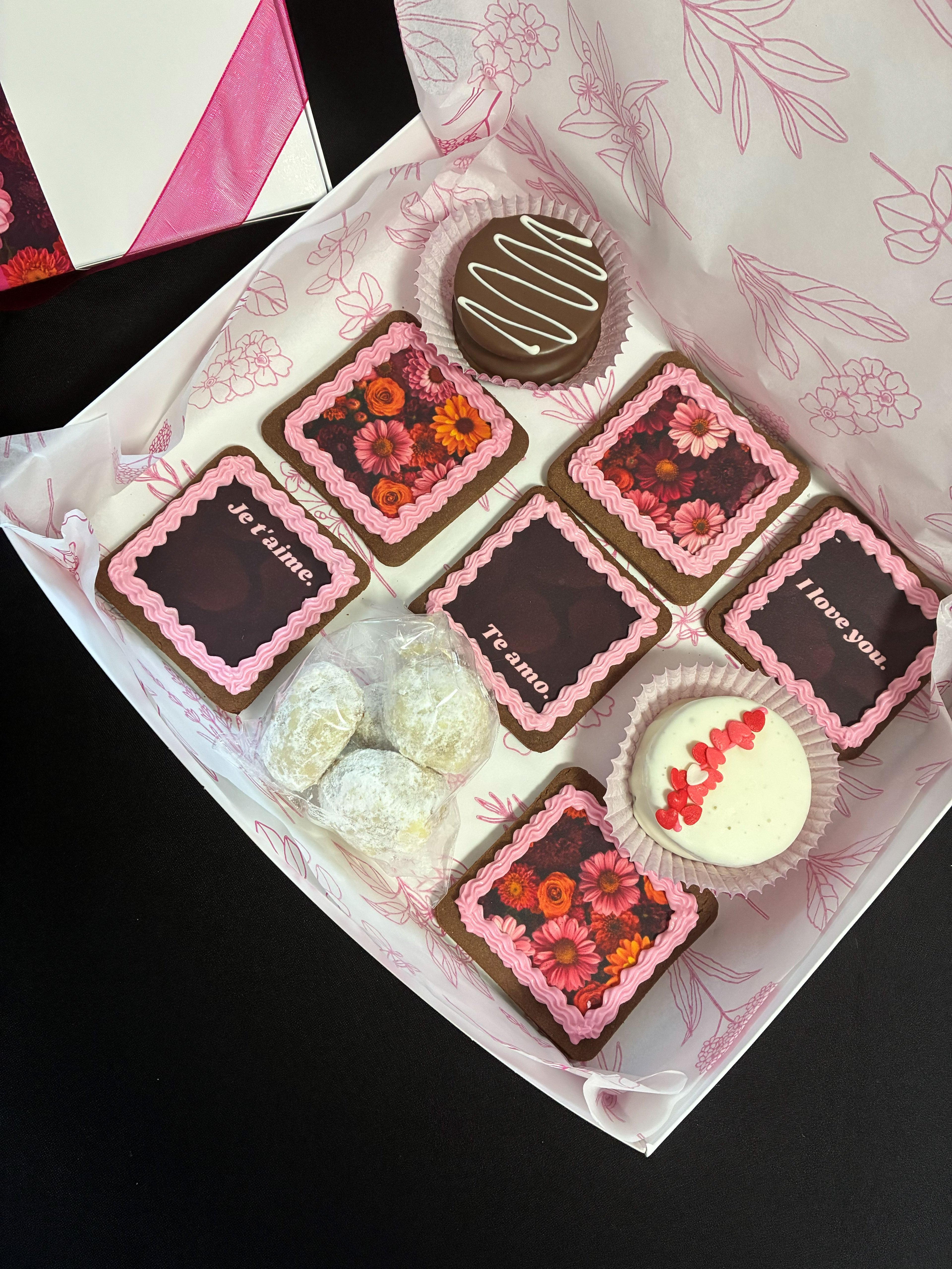 Box Flores "Moradas"