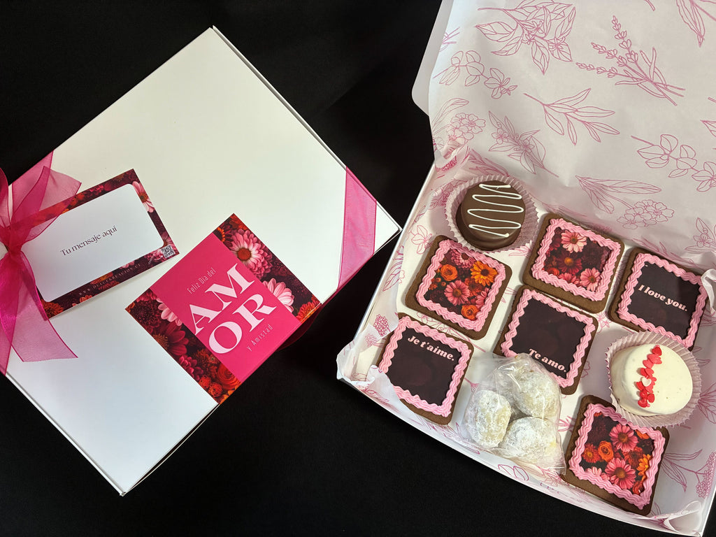 Box Flores "Moradas"