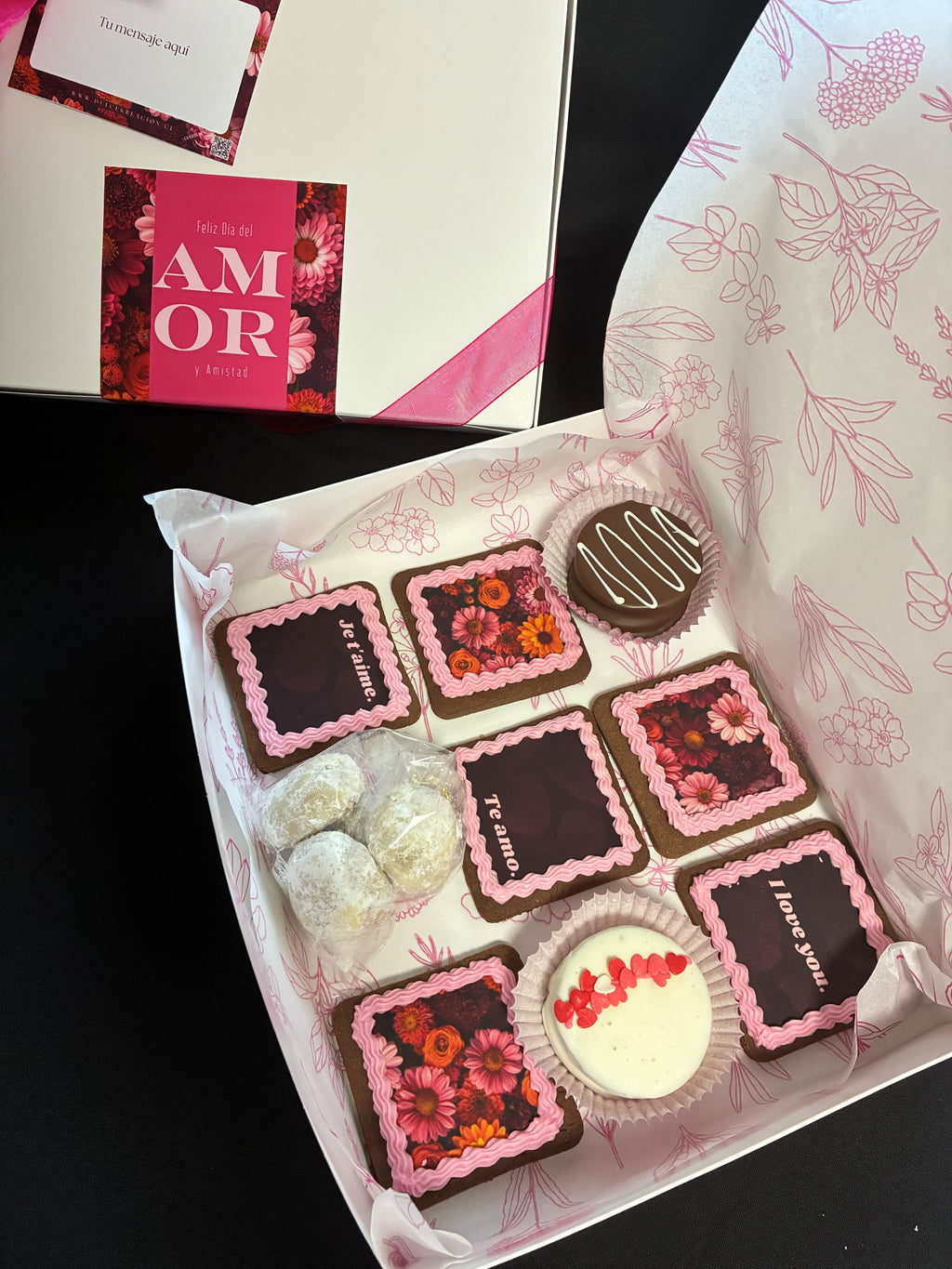 Box Flores "Moradas"