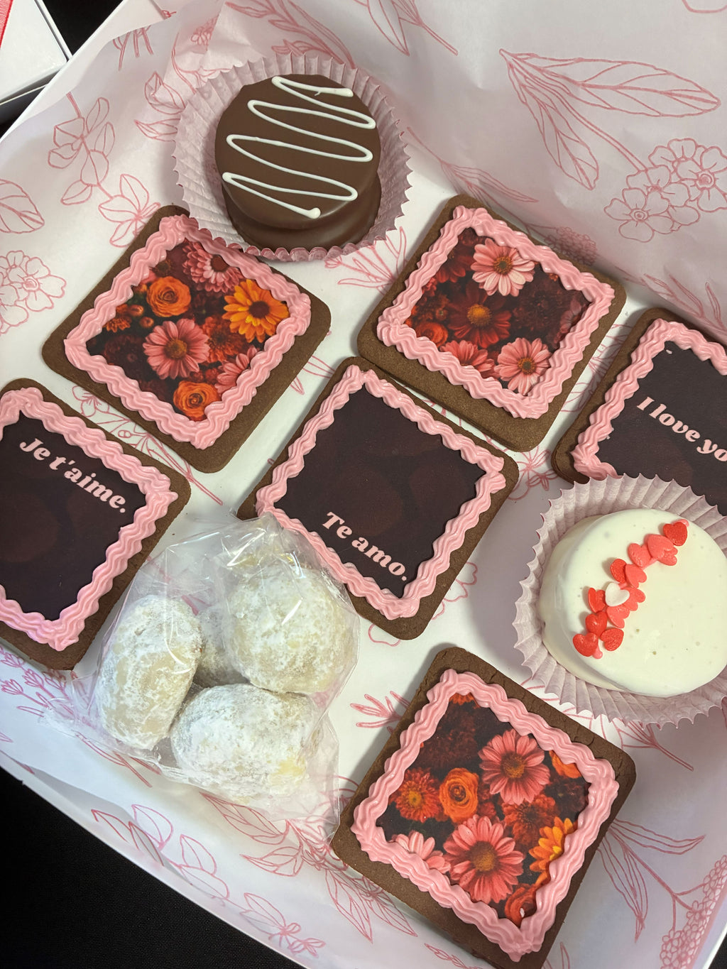 Box Flores "Moradas"