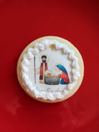 Galletas Navideñas con Lámina de Azúcar