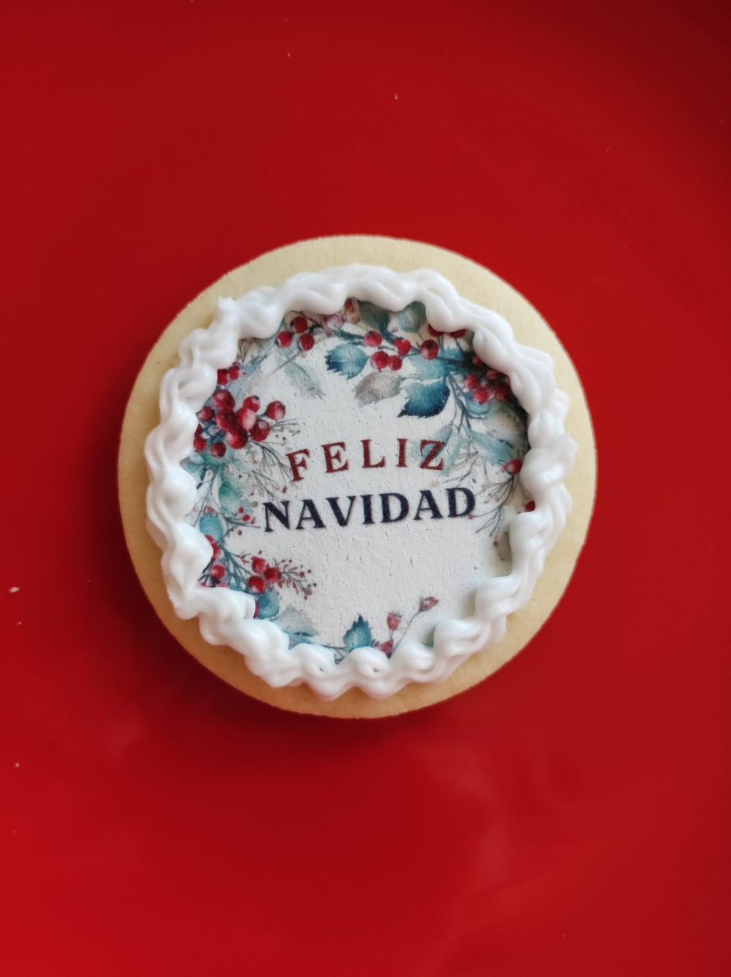 Galletas Navideñas con Lámina de Azúcar