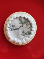 Galletas Navideñas con Lámina de Azúcar